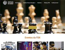 Tablet Screenshot of fbx.org.br